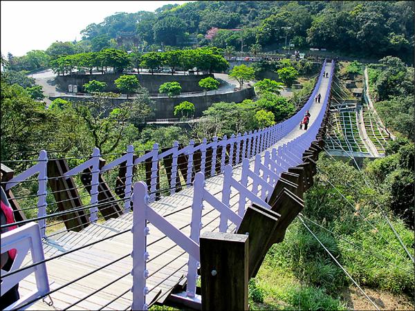 松柏嶺天空步道規劃跨山3造型 地方 自由時報電子報