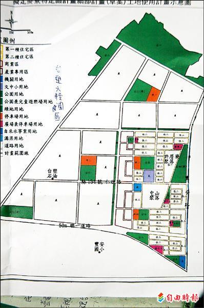 麥寮特定區佔地約487公頃。（記者林國賢攝）