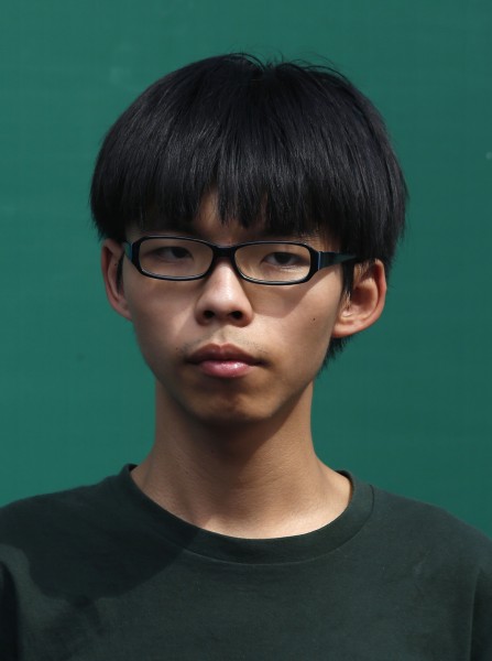 香港佔中領袖黃之鋒入選時代最具影響力青少年。（路透）