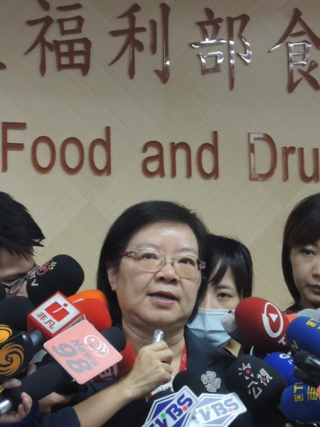 衛福部食藥署代理署長姜郁美今天上午表示，抽驗南僑化工牛油、椰子油與棕櫚油的結果已經出爐，並沒有不符合規定的情況，相關報告已轉交桃園縣衛生局。（資料照，記者謝文華攝）