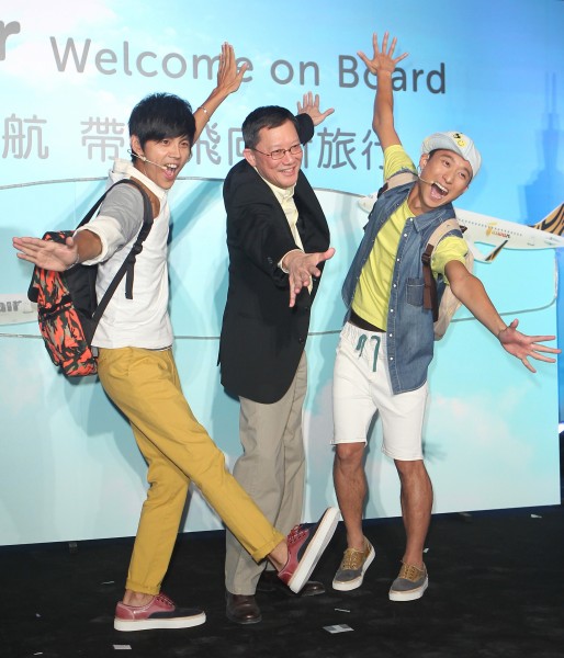 台灣虎航將於12月9日台北—曼谷航線的航班上舉辦別開生面的空中演唱會，由年度代言人「浩角翔起」擔任演唱會的主角。圖中為台灣虎航執行長關栩。（資料照，記者胡舜翔攝）
