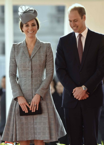 英國一項統計指出，有11%的英國民眾，期待凱特王妃肚裡新皇室成員的誕生。（資料照，路透）