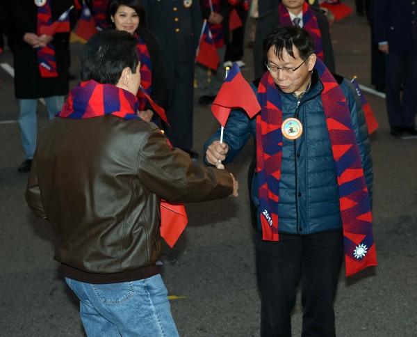 台北市長柯文哲發言看輕總統馬英九，引起總統府前副秘書長羅智強不滿，羅因此連日在臉書發文抨擊柯文哲。（資料照，記者羅沛德攝）