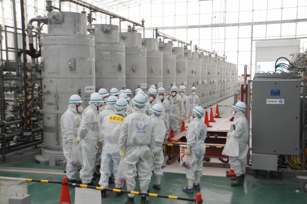 福島核電廠發生高幅射水外洩意外，詳細原因仍待調查。（法新社）