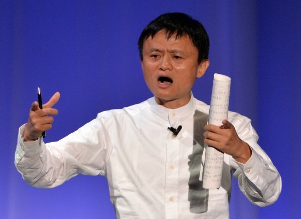 阿里巴巴昨宣布，將在台灣成立一個台幣百億元的基金，最快在下半年啟動，用以支持台灣年輕人創業。圖為阿里巴巴創辦人馬雲。（法新社）