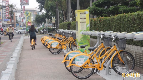 啟用滿3月，屏東Pbike前半小時繼續免費騎。（記者羅欣貞攝）