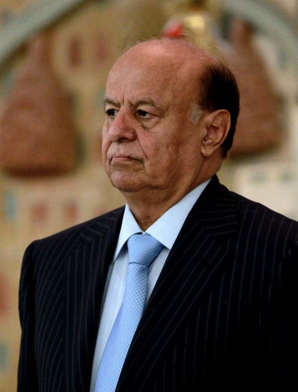 葉門總統哈迪（Abd-Rabbu Mansour Hadi）位於亞丁的官邸今天遭到空襲。（法新社）