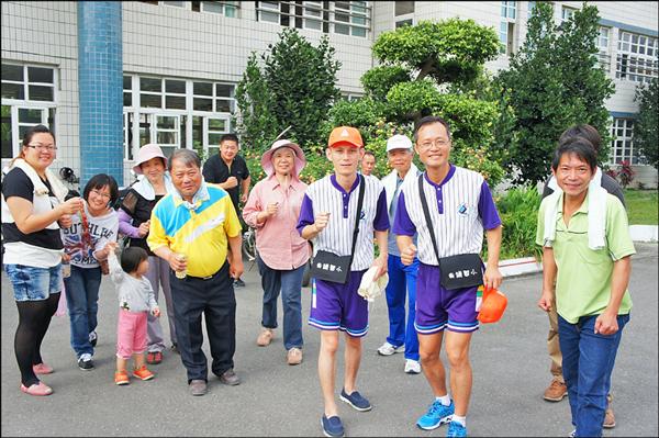校長扮學生路跑給孩子驚喜 地方 自由時報電子報
