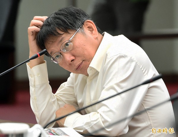 台北市長柯文哲表示，若大巨蛋貿然停工，不僅古蹟受影響，未來的南港線也會被波及。（資料照，記者廖振輝攝）