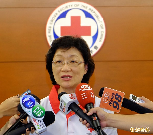 中華民國紅十字會總會長王清峰。（資料照，記者陳炳宏攝）