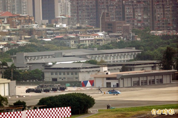 國防部空軍松山指揮部。（資料照，記者鹿俊為攝）