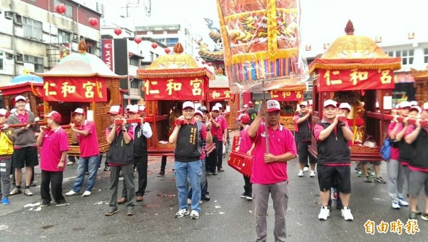 澳底仁和宮展開為期9天的媽祖文化祭。（記者林欣漢攝）