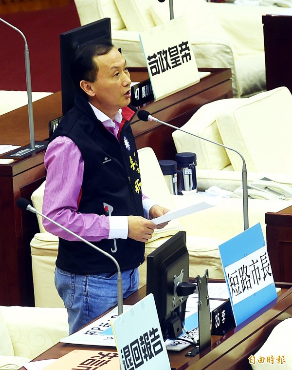 台北市議員李新。（資料照，記者方賓照攝）