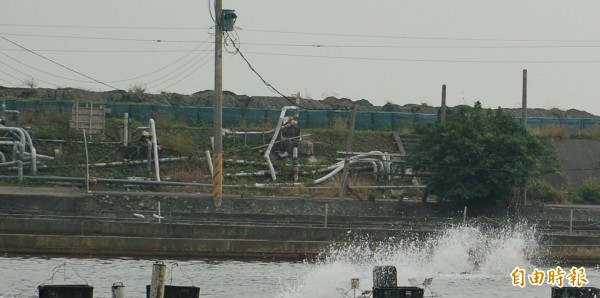 養殖管線穿越海堤，影響觀瞻及防洪安全，縣府透過海水供應站的設置納管整頓。（資料照，記者李立法攝）