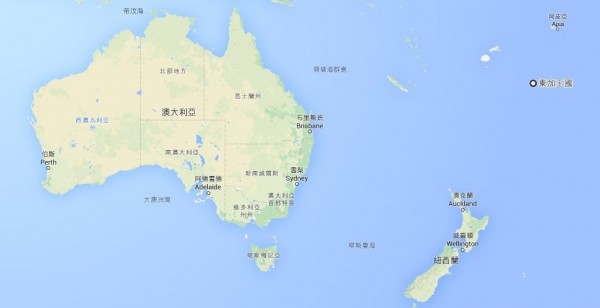 南太平洋島國東加晚間發生規模6.2地震- 國際- 自由時報電子報