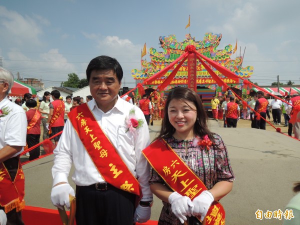 張嘉郡退黨有解？張嘉郡的父親張榮味今天現身國民黨黨部和朱立倫會面。（資料照，記者廖淑玲攝）