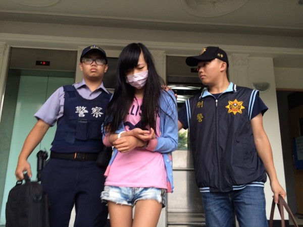 王姓女子遭警方移送法辦。（記者余衡翻攝）