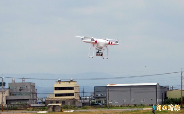 空拍機。（資料照，記者何宗翰攝）