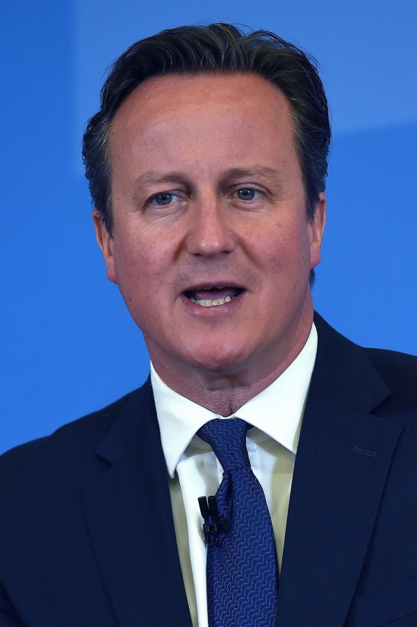 有傳聞指出，英國首相卡麥隆將於2016年6月舉辦英國脫歐公投。圖為資料照。（法新社）