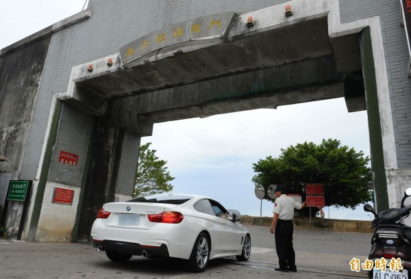 北市水門進行管制，車輛只出不進。（資料照，記者張嘉明攝）