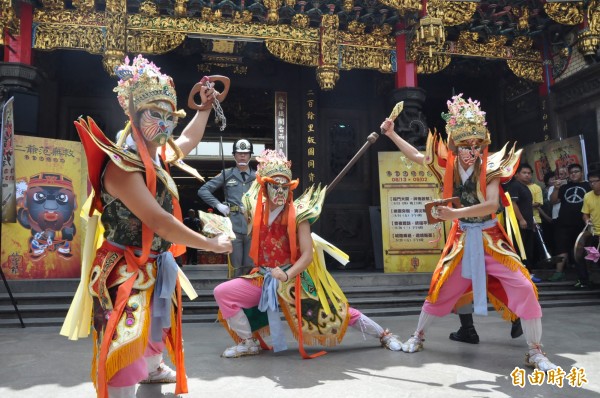 竹塹中元城隍祭典開虎門夯枷解厄 生活 自由時報電子報