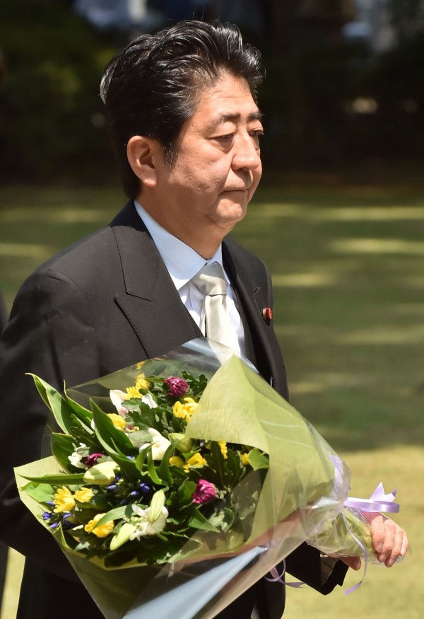 日本首相安倍晉三。（法新社）