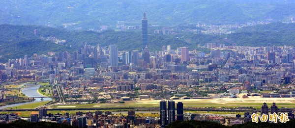 2015年世界最佳宜居城市，台北名列第60。（資料照，記者張嘉明攝）