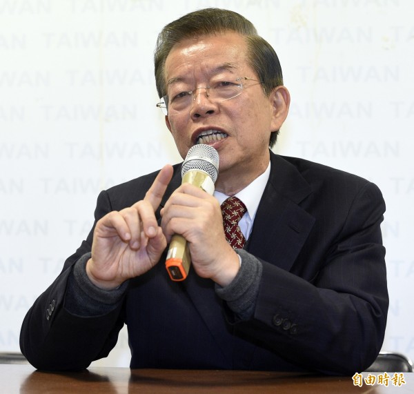 最高法院昨決議議長選舉亮票無罪，前行政院長謝長廷認為，此舉是利大於弊。（資料照，記者陳志曲攝）