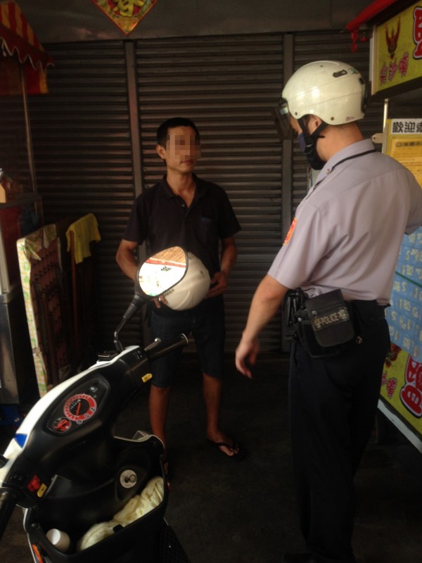 邱嫌見被害學生離開機車未拔鑰匙，偷走鑰匙後，過幾天闖空門偷竊。（記者黃旭磊翻攝）