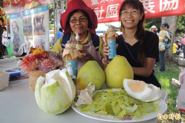 整顆柚子都有用 柚膜花 柚子皮做清潔劑 果肉做醋 生活 自由時報電子報