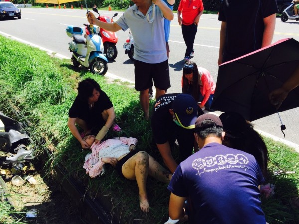 中客電動車意外多。（記者蔡宗憲翻攝）