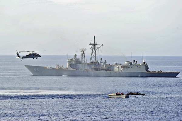 美國售台兩艘派里級巡防艦，因尚未通過美國國會備查而無法簽約。（歐新社）