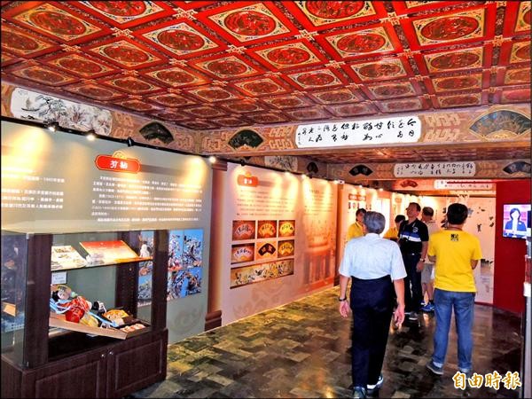 高雄市定唯一歷史建築寺廟代天宮的歷史文物館，將於11月中正式開放民眾參觀。（記者葛祐豪攝）