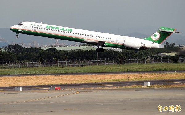 長榮航空。（資料照片，記者朱沛雄攝）