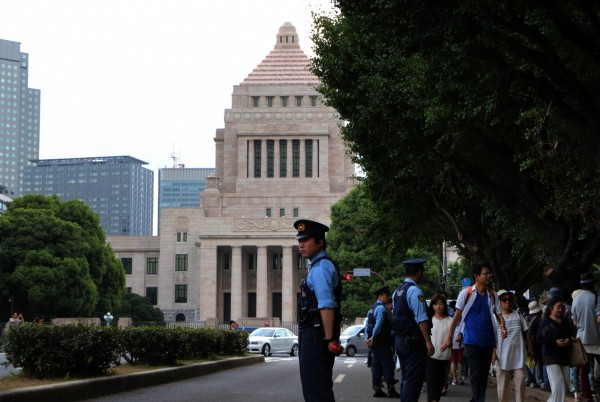 日本最高法院昨日第3度宣判日本眾院選舉為「違憲狀態」，但駁回了選舉無效的訴求。（法新社）