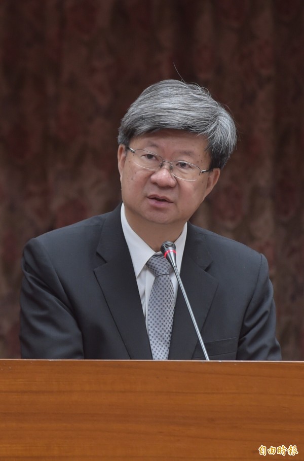 教育部長吳思華3日在立法院教育委員會報告並備詢。（記者王敏為攝）