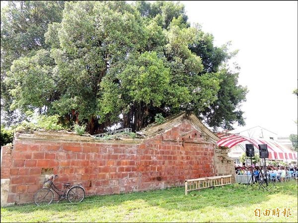 陳子鏞故居經過綠美化規劃，成為兼具歷史文化與休閒遊憩的公園場所。（資料照，記者林孟婷攝）