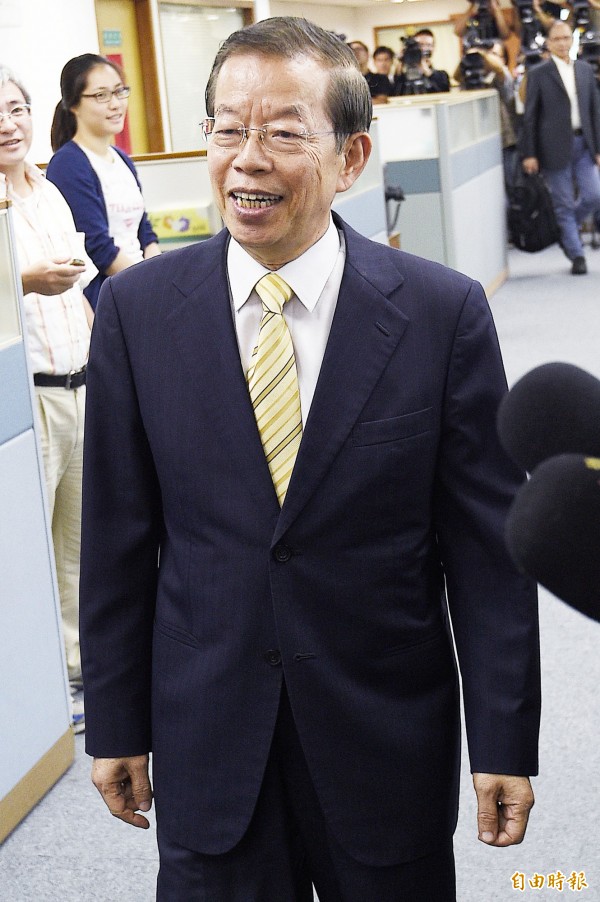 前行政院長謝長廷（見圖）酸蕭萬長「一隻嘴，胡累累」，毫無中心思想。（資料照，記者陳志曲攝）