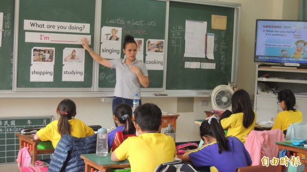 105年度高級中等以下學校及幼兒園教師資格檢定考試簡章今天公告。教學示意圖。（資料照，記者羅欣貞攝）