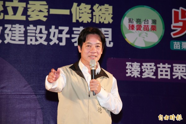 台南市長賴清德不進議會，遭市議會告發瀆職，南檢決定不起訴。（資料照，記者鄭鴻達攝）