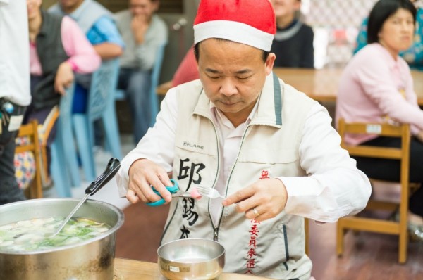 邱錫奎要繼承陳定南精神。（圖由邱錫奎競選總部提供）