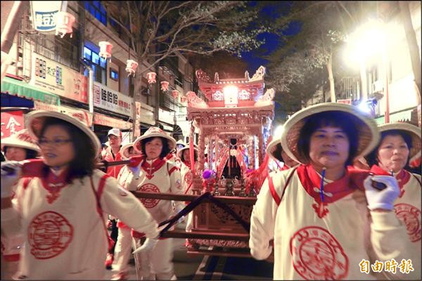 鹿港天后宮到嘉義配天宮媽祖聯合遶境 地方 自由時報電子報