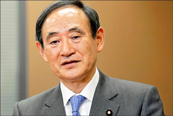 日本內閣官房長官菅義偉表示，不與台灣新設協商平台，討論慰安婦問題。（彭博）