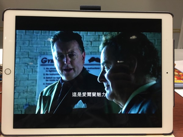Netflix針對台灣觀眾，提供繁體中文字幕。（記者陳炳宏翻攝）