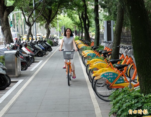 北市YouBike。示意圖（資料照，記者盧姮倩攝）