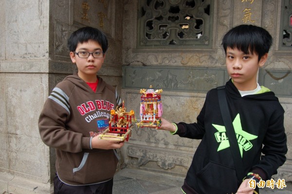 無師自通國一生打造小神轎 社會 自由時報電子報