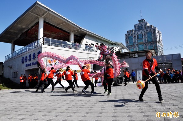 苗栗市火旁龍系列活動，將於2月16日登場。（記者彭健禮攝）