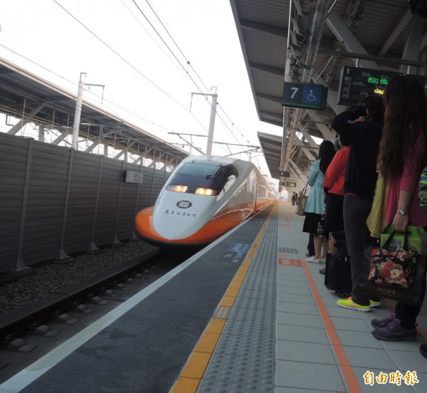 台灣高鐵公司表示，受雲林車站道岔訊號異常影響，導致部分列車延誤。圖為示意圖。（資料照，記者廖淑玲攝）