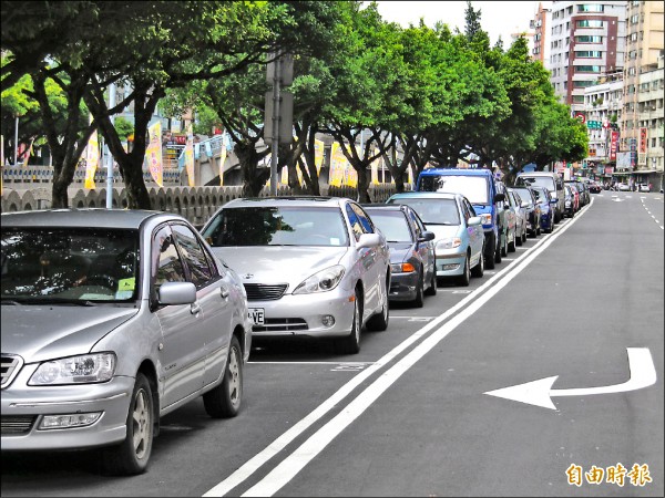 基隆新增500停車格4月起3階段收費 地方 自由時報電子報