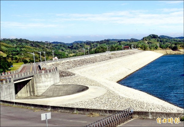 新竹縣寶山鄉農會明天將舉辦「橘子路跑」，地方一度因路跑路線是否經過寶二水庫周邊引發爭議。（記者蔡孟尚攝）